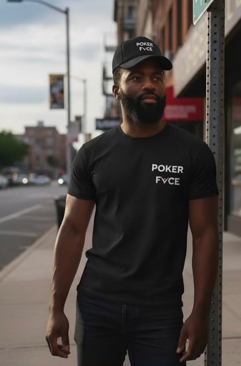 Poker Fvce SnapbackTrucker Hat