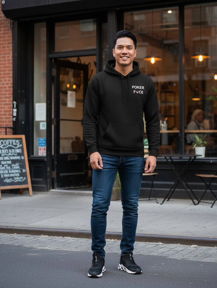 Poker Fvce BLK Hoodie